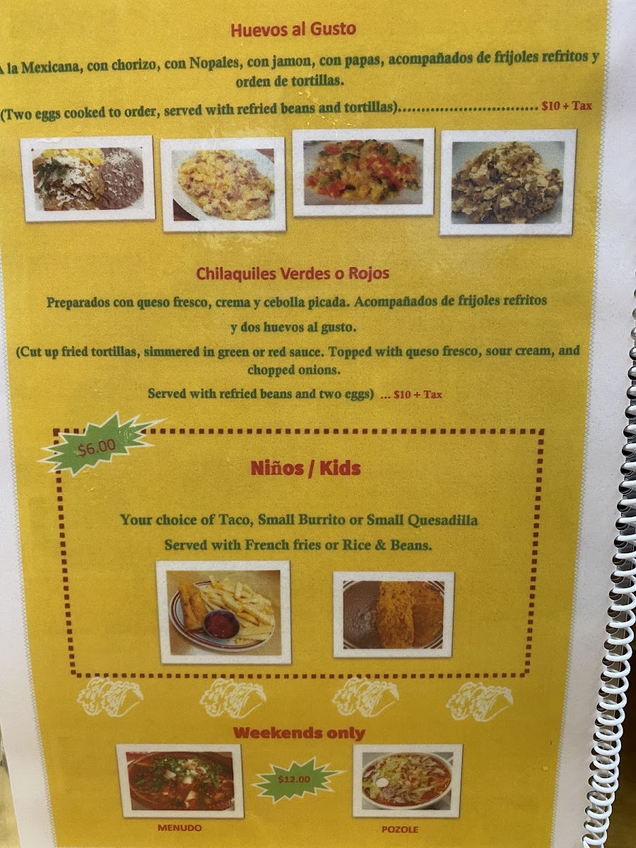 taqueria don beto II Menu - Image 2